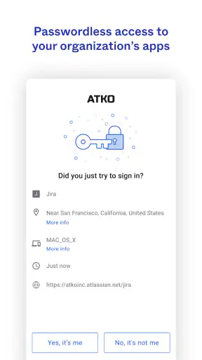 Okta Verify screenshot