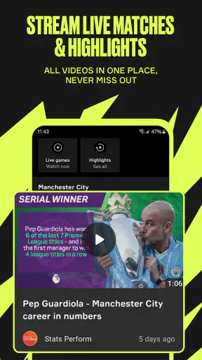 OneFootball: All Soccer Scores screenshot