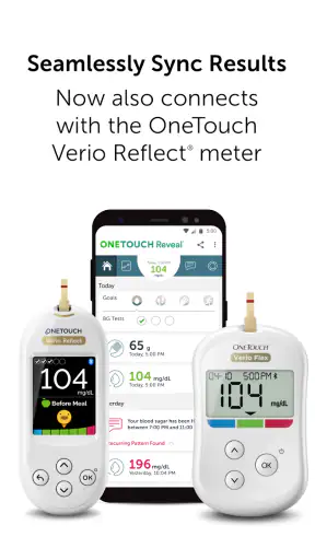 ​OneTouch Reveal® app screenshot