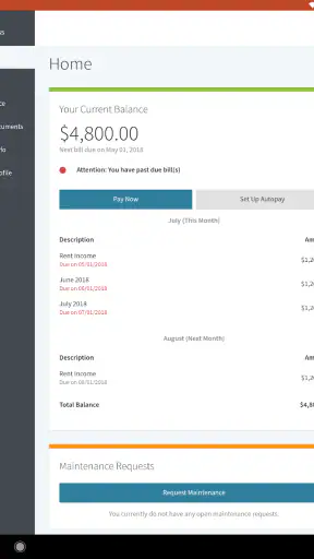 Online Portal by AppFolio screenshot