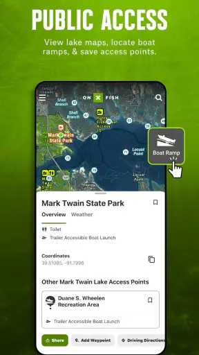 onX Fish: Midwest Fishing App screenshot