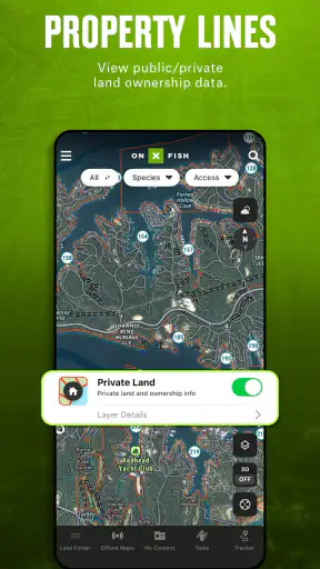 onX Fish: Midwest Fishing App screenshot