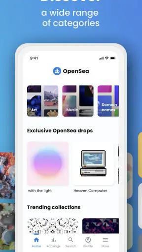 OpenSea: NFT marketplace screenshot