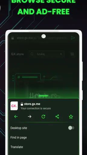 Opera GX: Gaming Browser screenshot