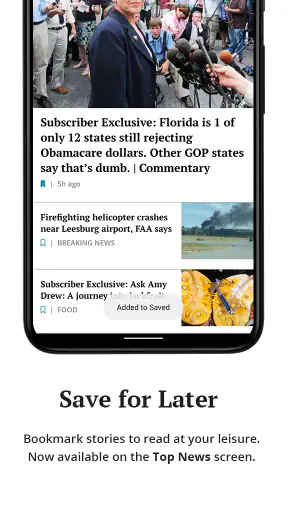 Orlando Sentinel screenshot