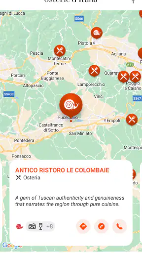 Osterie d'Italia 2025 screenshot