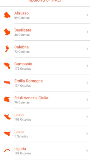 Osterie d'Italia 2025 screenshot