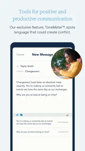 OurFamilyWizard Co-Parent App screenshot