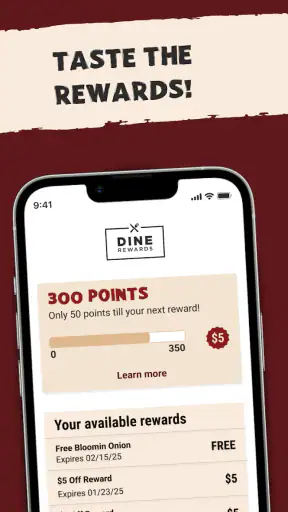Outback Steakhouse screenshot
