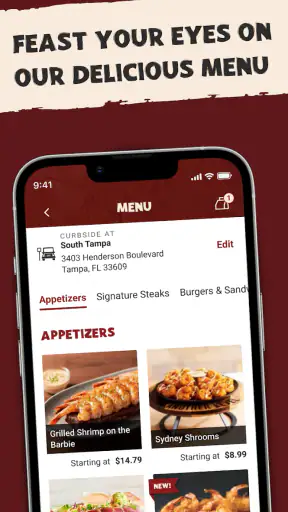 Outback Steakhouse screenshot