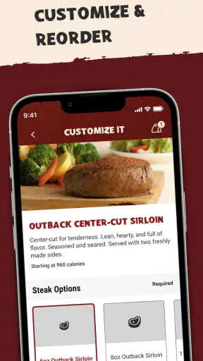 Outback Steakhouse screenshot