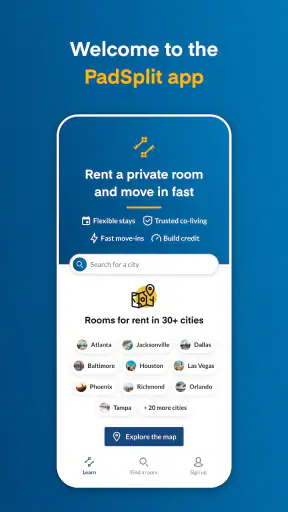 PadSplit: Rooms for rent screenshot