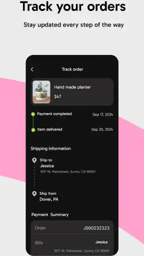 Palmstreet - Live shopping screenshot