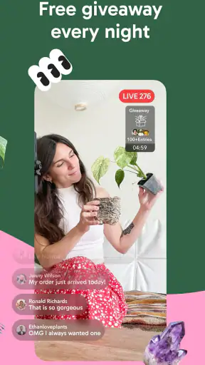 Palmstreet - Live shopping screenshot