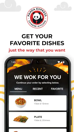Panda Express screenshot