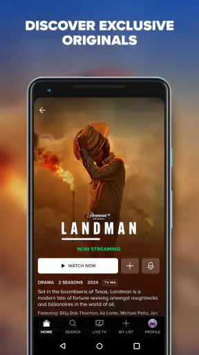 Paramount+ screenshot