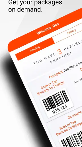 Parcel Pending screenshot