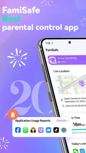 Parental Control App- FamiSafe screenshot