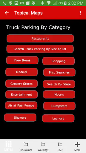ParkMyRig, Truck Parking Guide screenshot