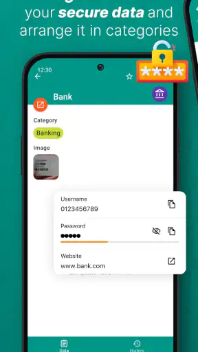 Password Safe and Manager screenshot