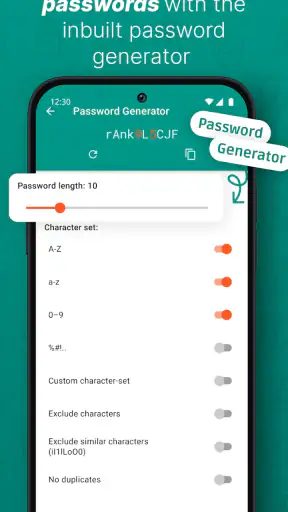 Password Safe and Manager screenshot