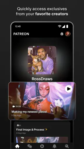 Patreon screenshot