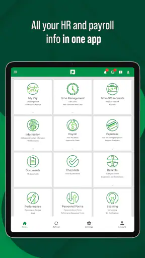 Paycom screenshot