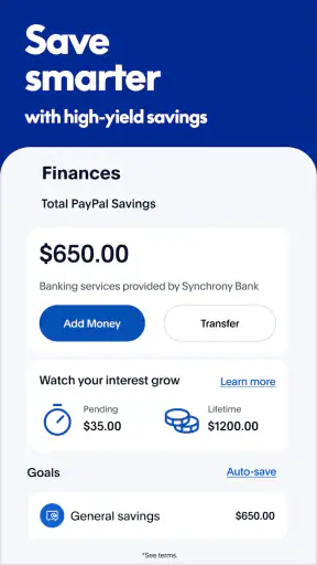 PayPal - Pay, Send, Save screenshot
