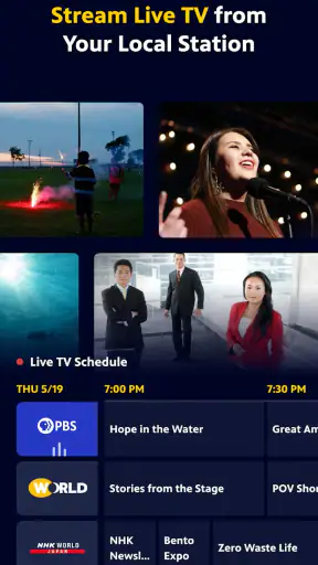 PBS: Watch Live TV Shows screenshot