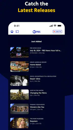 PBS: Watch Live TV Shows screenshot