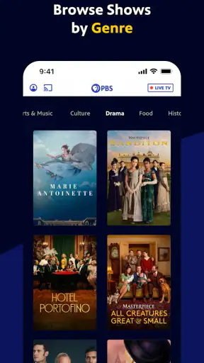 PBS: Watch Live TV Shows screenshot