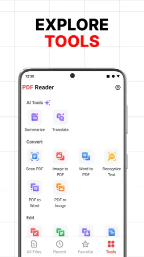PDF Reader - PDF Converter screenshot