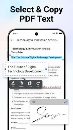 PDF Reader - PDF Editor screenshot