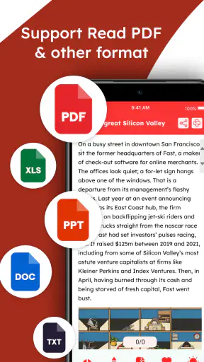 PDF Reader: Read all PDF files screenshot