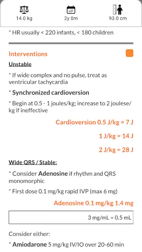 Pedi STAT EMS screenshot