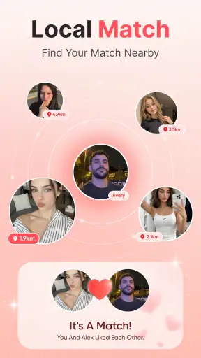 PeekMeet - Local Dating & Chat screenshot