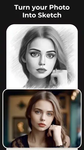 Pencil Sketch Photo Editor screenshot