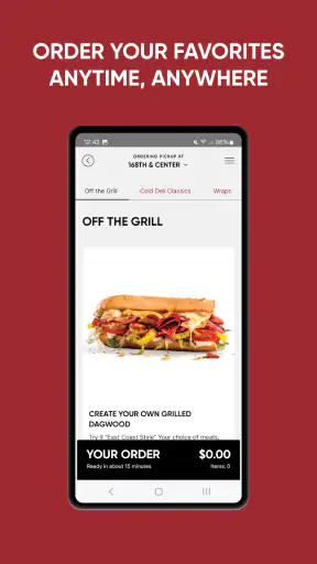 Penn Station East Coast Subs screenshot