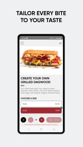 Penn Station East Coast Subs screenshot
