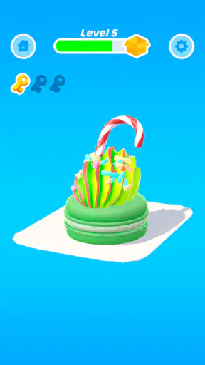 Perfect Cream: Cake Games screenshot