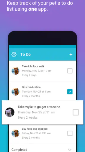PetDesk - Pet Health Reminders screenshot