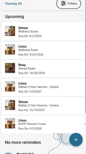 PetPage screenshot