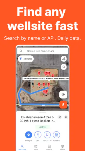 Petrix Maps Oilfield Navigator screenshot
