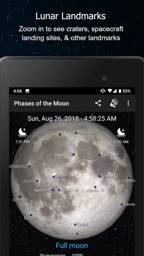 Phases of the Moon screenshot