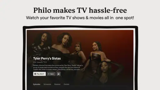 Philo: Shows, Movies, Live TV. screenshot