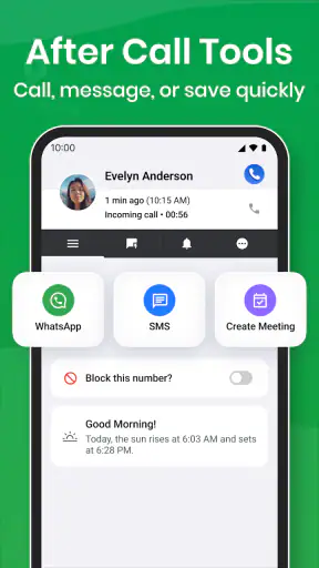 Phone App For Android screenshot