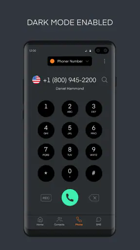 Phoner 2nd Phone Number + Text screenshot