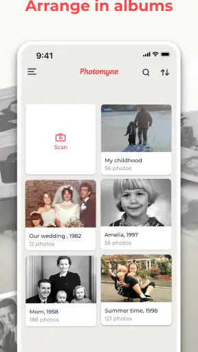 Photo Scan App by Photomyne screenshot