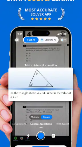 PhotoSolve: AI Homework Helper screenshot