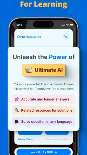 PhotoSolve: AI Homework Helper screenshot